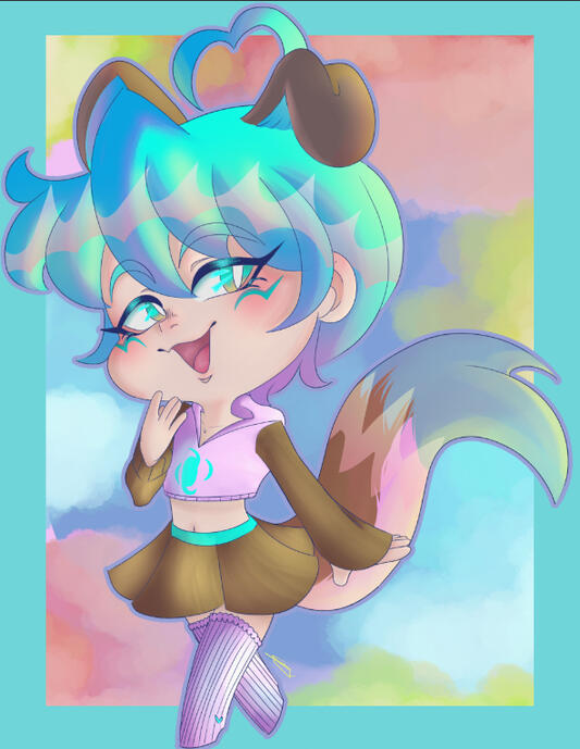 DatRandomPanda Chibi Comm